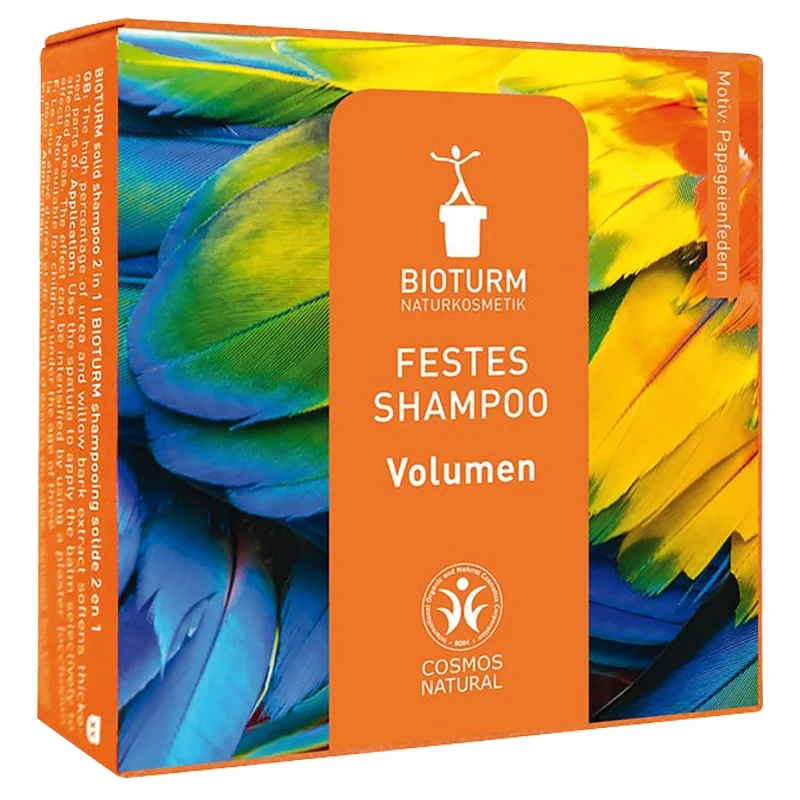 Natürliches festes Shampoo Volumen Aloe Vera & Rosmarin - 100g - Bioturm