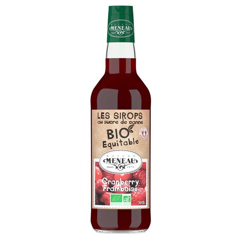 BIO-Sirup Cranberry & Himbeere - 50cl - Meneau