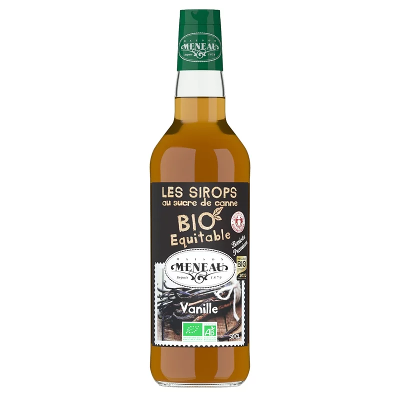 Sirop de vanille BIO Barista Meneau 50cl