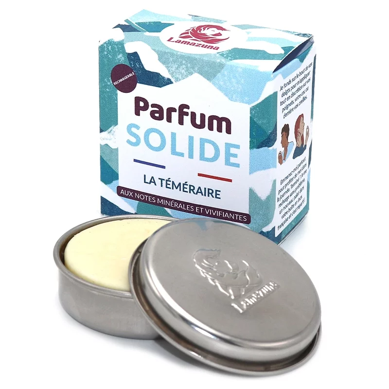 Parfum solide BIO La Téméraire - 34g - Lamazuna