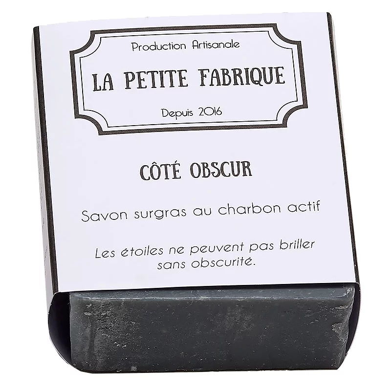 Natürliche Seife Aktivkohle - 100g - La Petite Fabrique