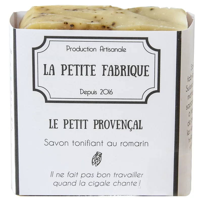 Belebende natürliche Seife Rosmarin - 100g - La Petite Fabrique