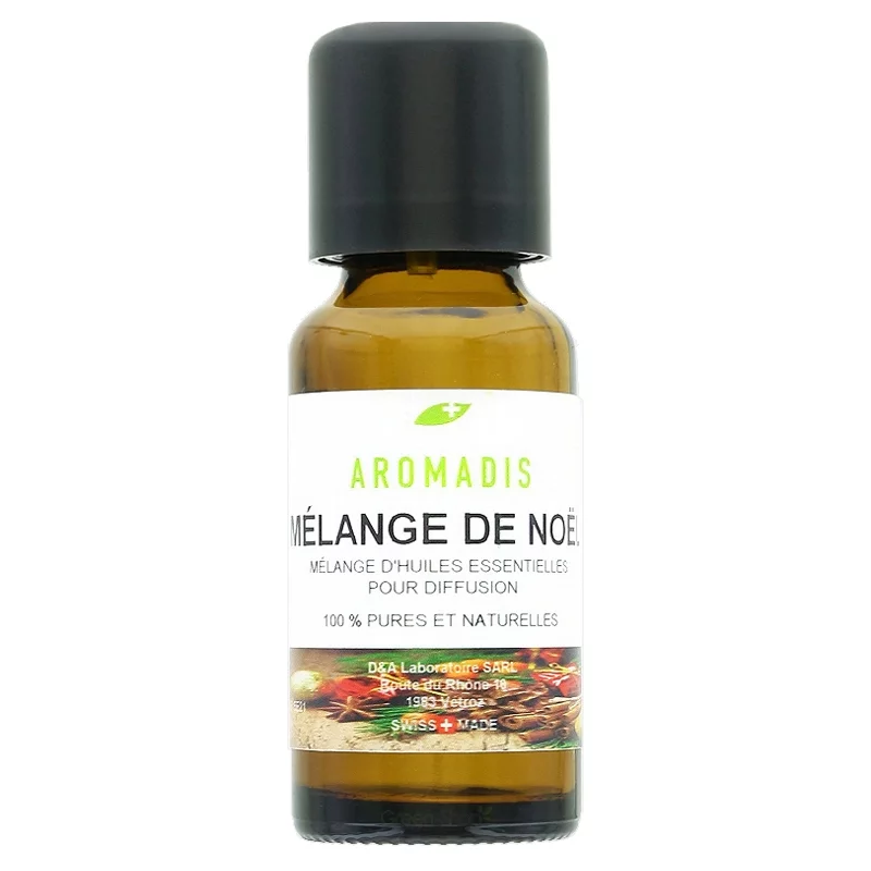 Synergie d'huiles essentielles Mélange de Noël - 20ml - Aromadis