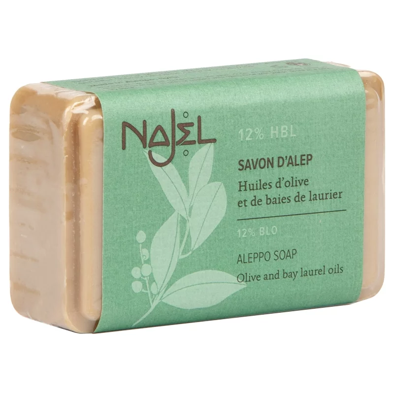 Savon d'Alep olive & 12% laurier - 100g - Najel