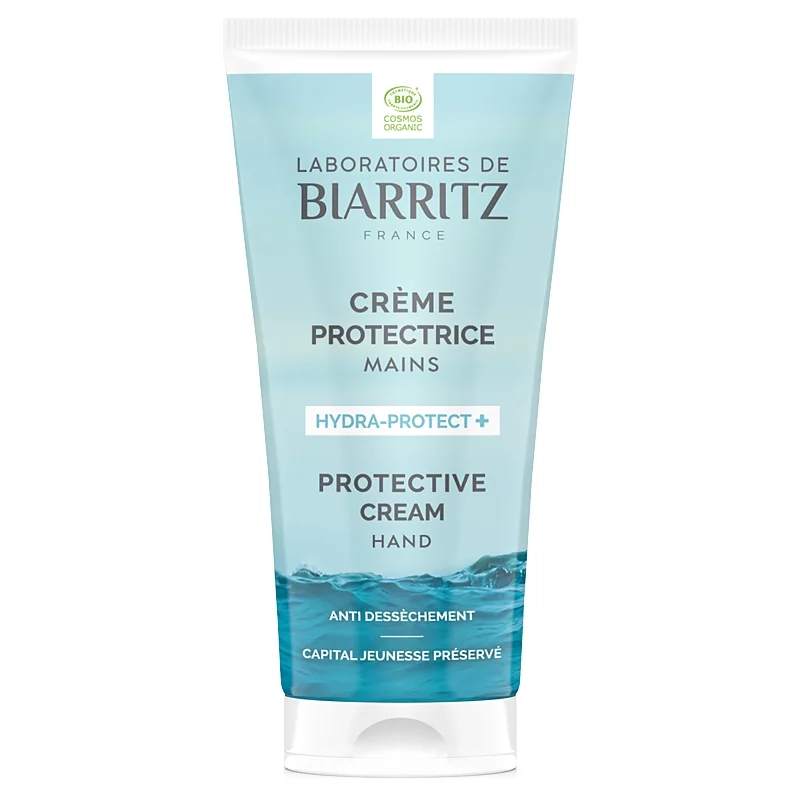 Crème protectrice mains BIO algue rouge - 50ml - Laboratoires de Biarritz