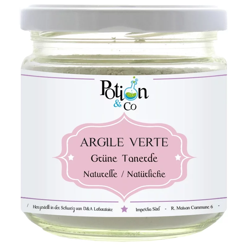 Argile verte surfine - 210g - Potion & Co