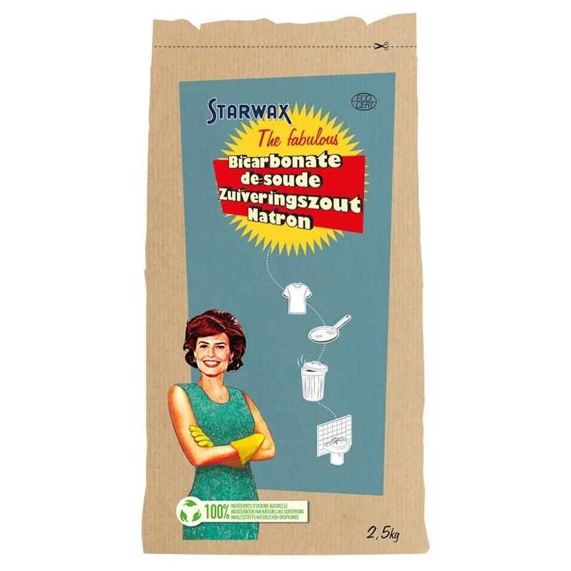 Bicarbonate de soude technique - 2,5kg - Starwax The fabulous