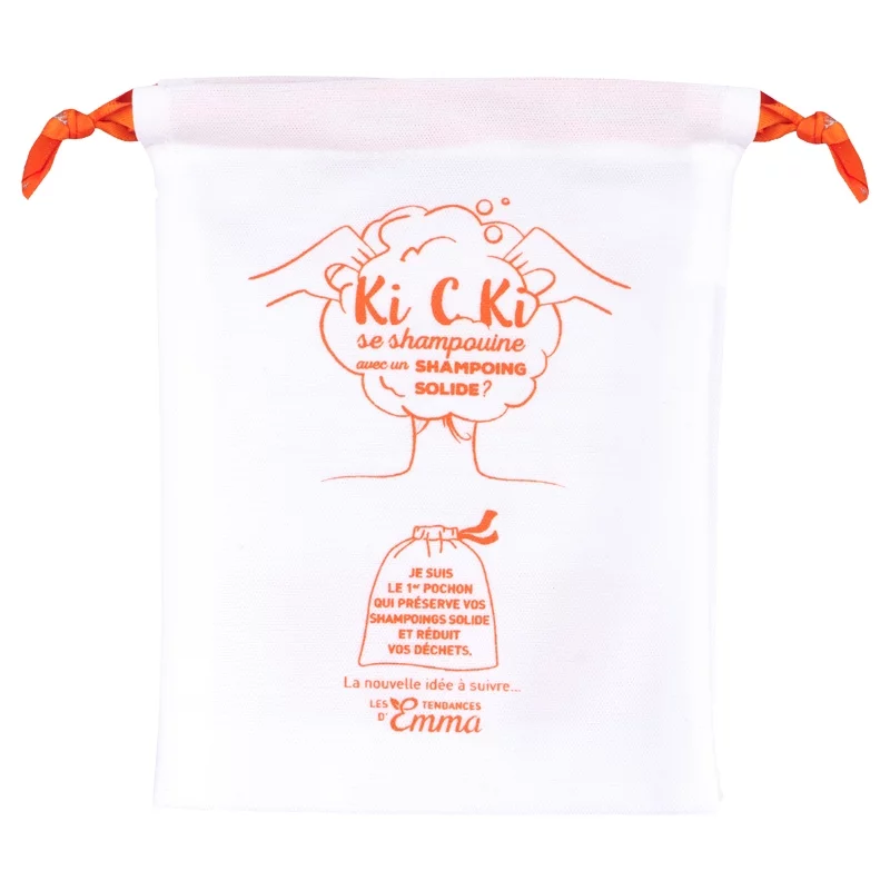 Pochon à shampooing solide lavable écologique - Les Tendances d'Emma Pochon à shampooing solide lavable écologique - Les Tendances d'Emma