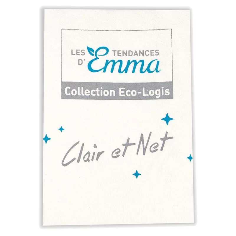 Lingette réutilisable lavable Clair et Net écologique - Les Tendances d'Emma