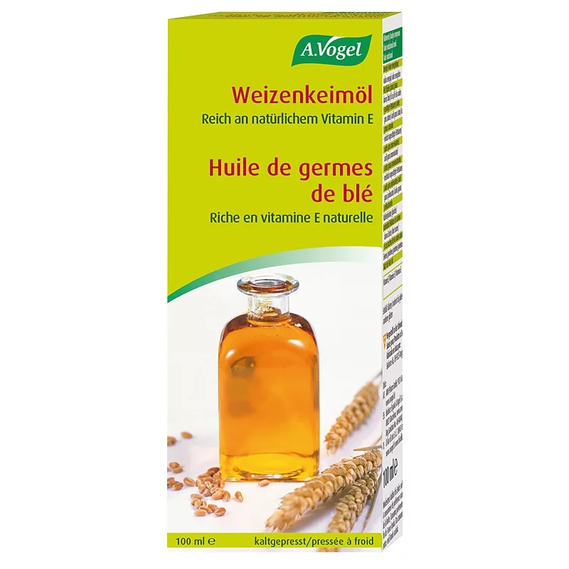 Huile de germes de blé naturelle - 100ml - A.Vogel