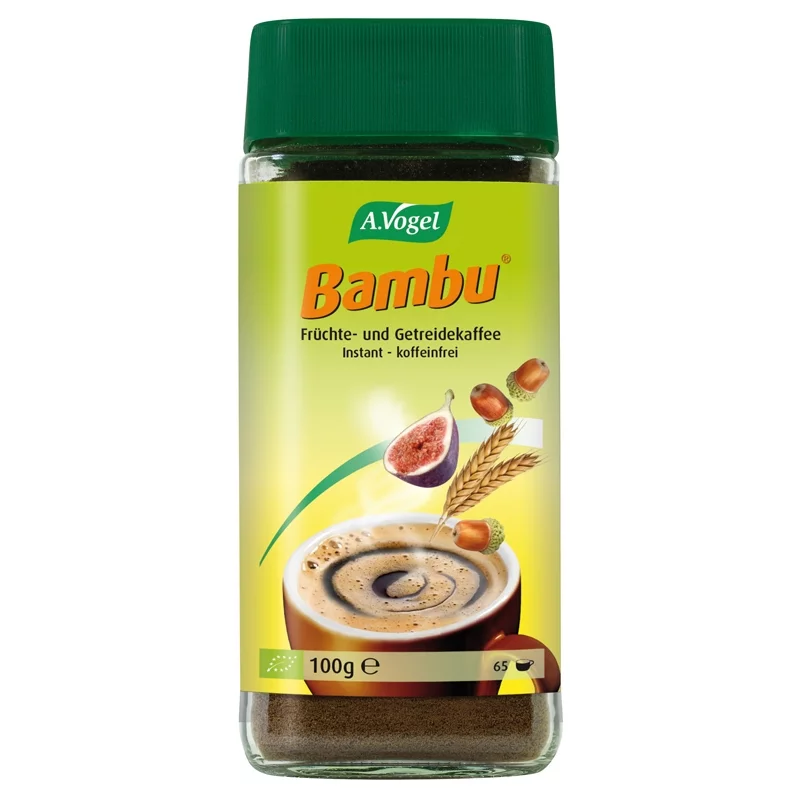 Café aux fruits et céréales BIO - Bambu Instant - 100g - A.Vogel Café aux fruits et céréales BIO - Bambu Instant - 100g - A.Vogel