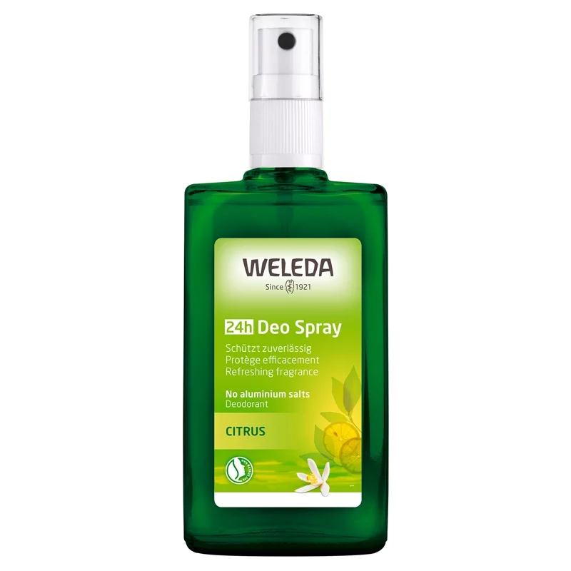 Déodorant spray BIO citrus - 100ml - Weleda