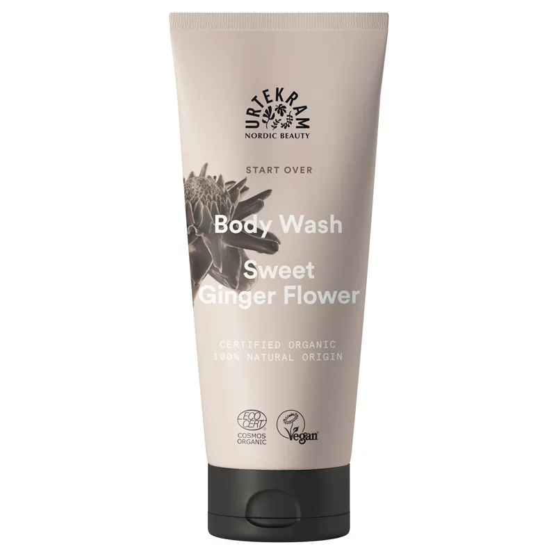Anregendes BIO-Duschgel Sweet Ginger Ingwer - 200ml - Urtekram