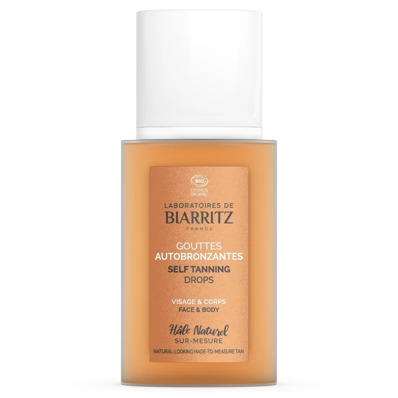 Gouttes autobronzantes visage & corps BIO - 35ml - Laboratoires de Biarritz