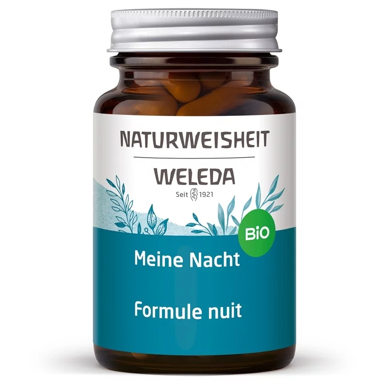 BIO-Meine Nacht Silicium & Passionsblume - 46 Kapseln - Weleda