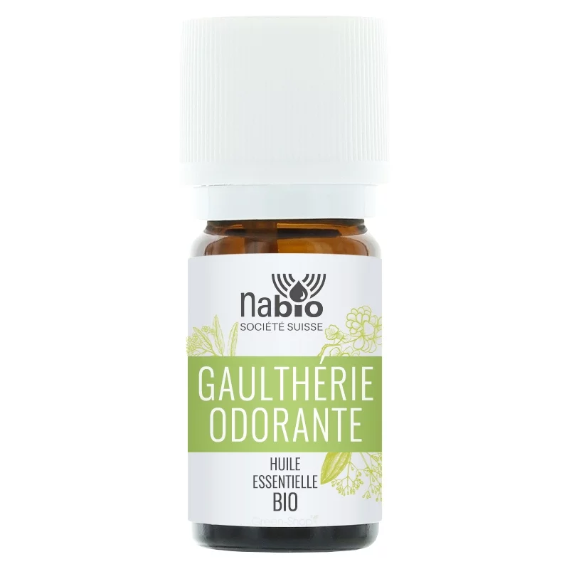 Huile essentielle BIO Gaulthérie odorante - 10ml - Nabio