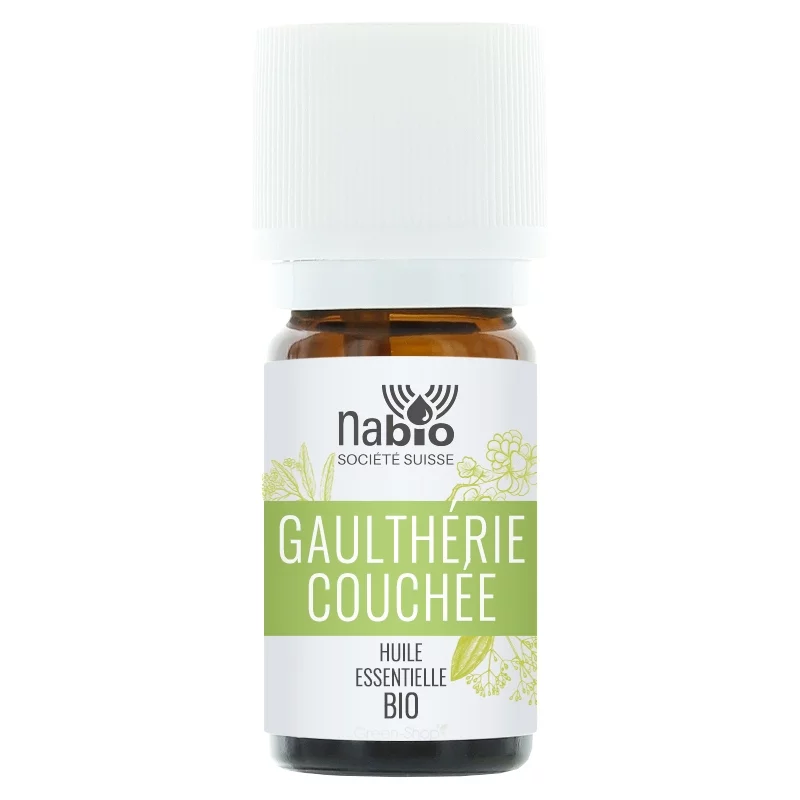 Huile essentielle BIO Gaulthérie couchée - 10ml - Nabio