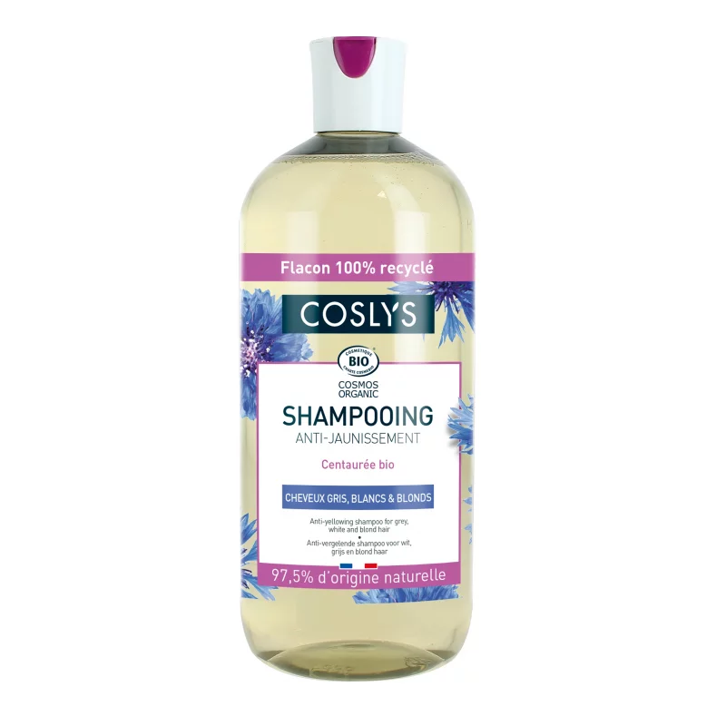 BIO-Shampoo Anti-Gelbstich Tausendschön - 500ml - Coslys