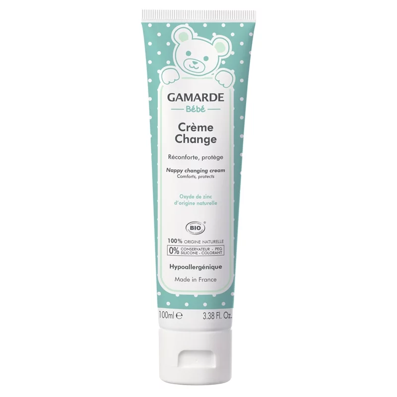 Crème change bébé BIO calendula & eau thermale - 100g - Gamarde