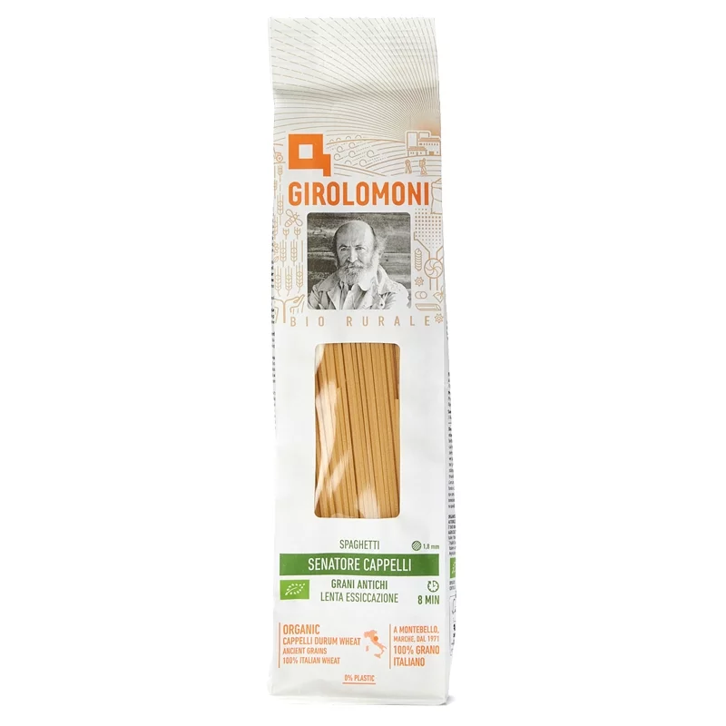 Spaghetti blé dur Senatore Cappelli BIO - 500g - Girolomoni