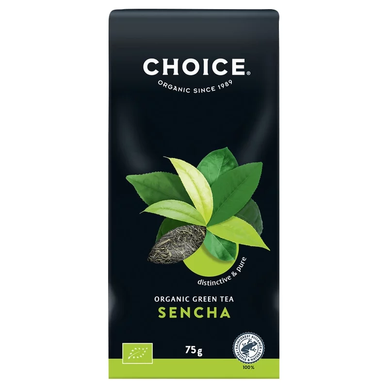 Thé vert Sencha BIO - 75g - Choice Thé vert Sencha BIO - 75g - Choice
