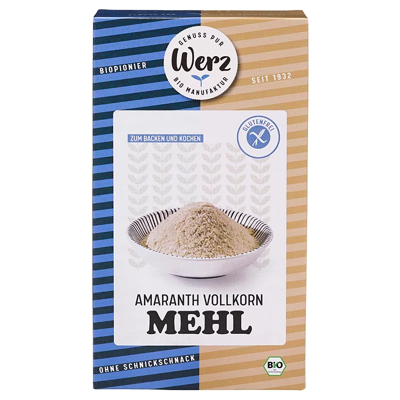 Farine complète d'amarante BIO - 500g - Werz