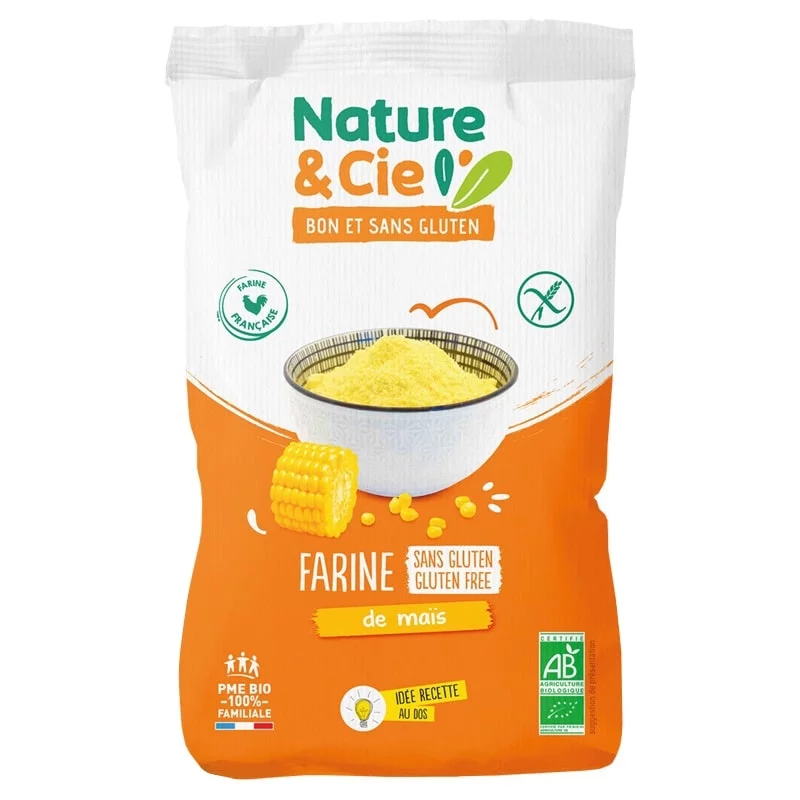 Farine de maïs BIO - 500g - Nature&Cie