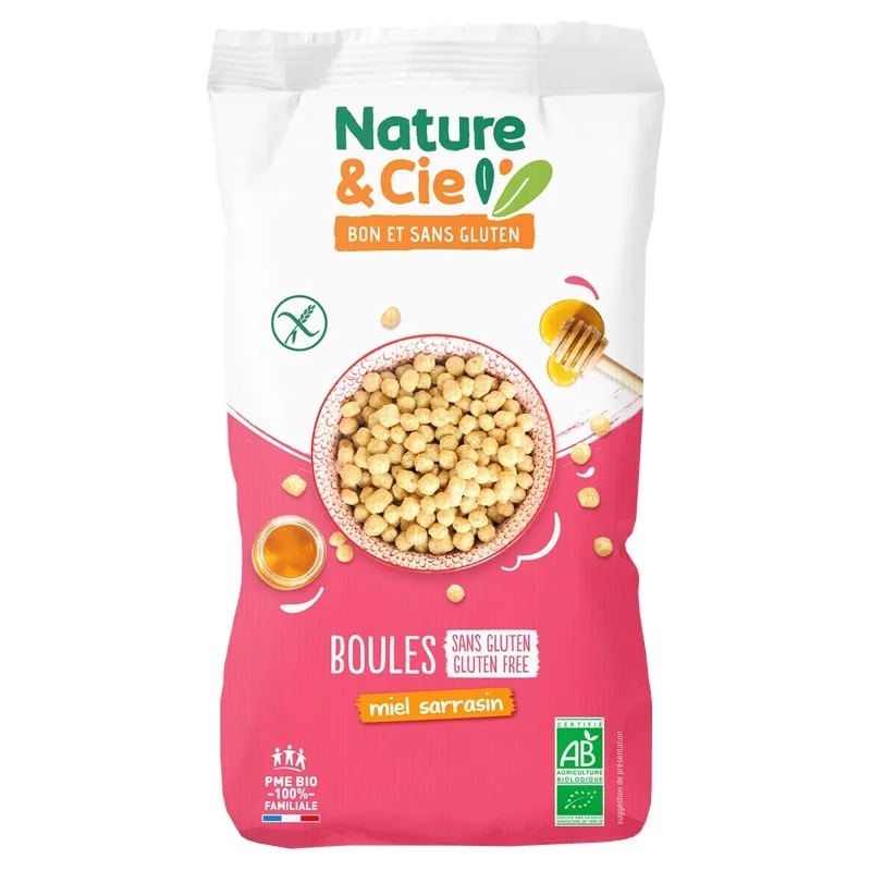 Boules au miel & sarrasin BIO - 175g - Nature&Cie