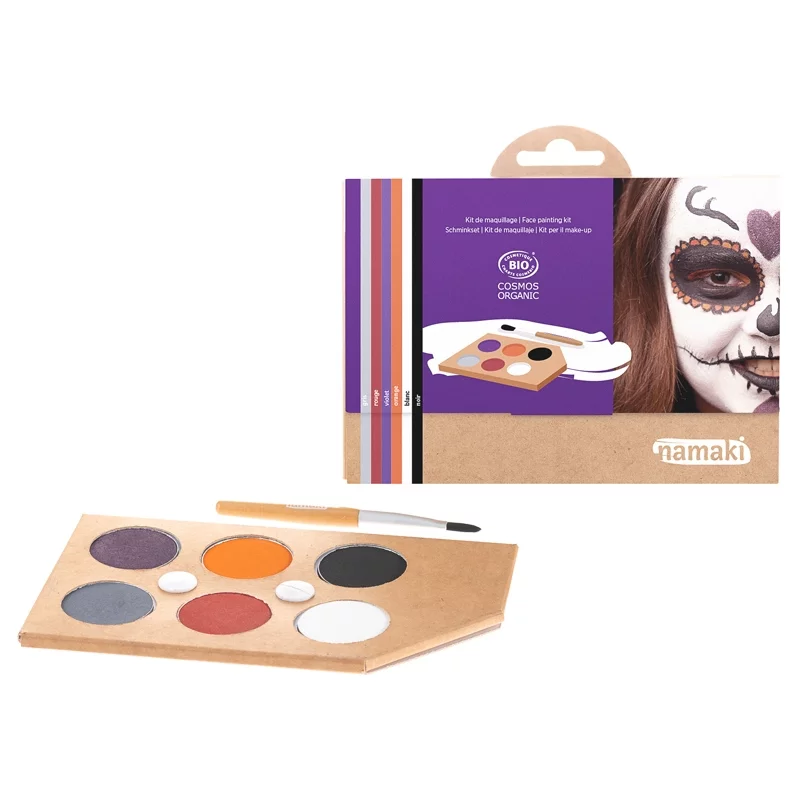 Kit de maquillage BIO 6 couleurs Monde des horreurs - Namaki