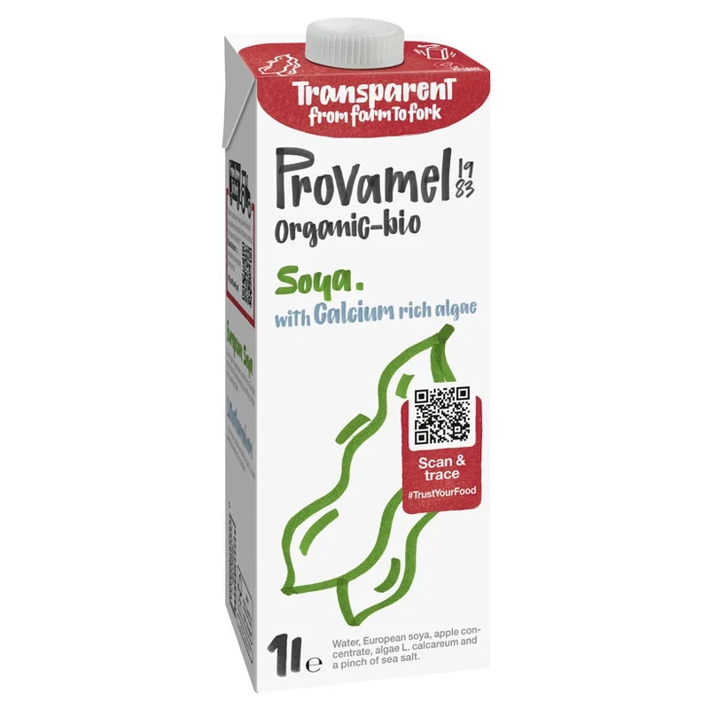 Boisson au soja avec calcium BIO - 1l - Provamel