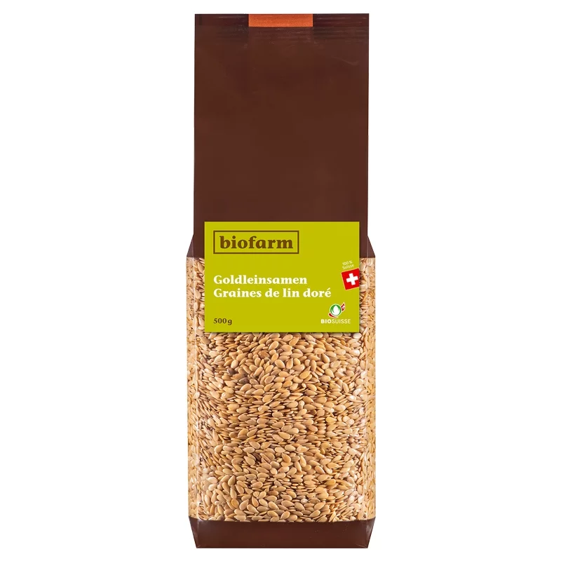 BIO-Goldleinsamen Schweiz - 500g - Biofarm