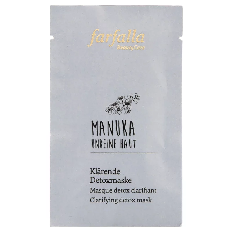 Masque clarifiant BIO manuka - 7ml - Farfalla