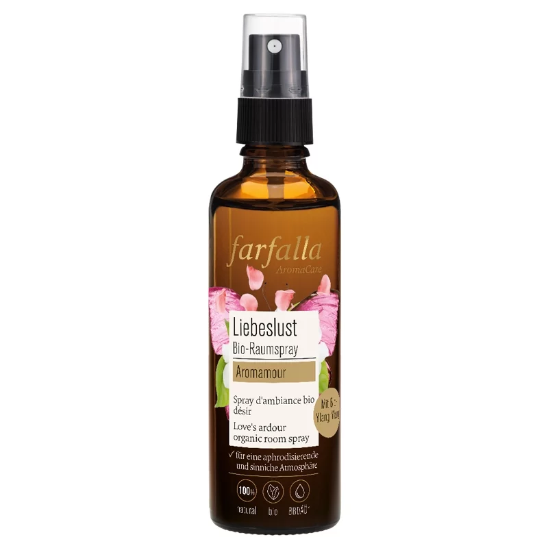 Liebeslust BIO-Raumspray Ylang Ylang - 75ml - Farfalla