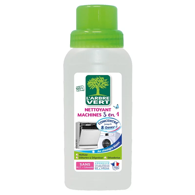 Nettoyant machines 3 en 1 écologique - 240ml - L'Arbre Vert