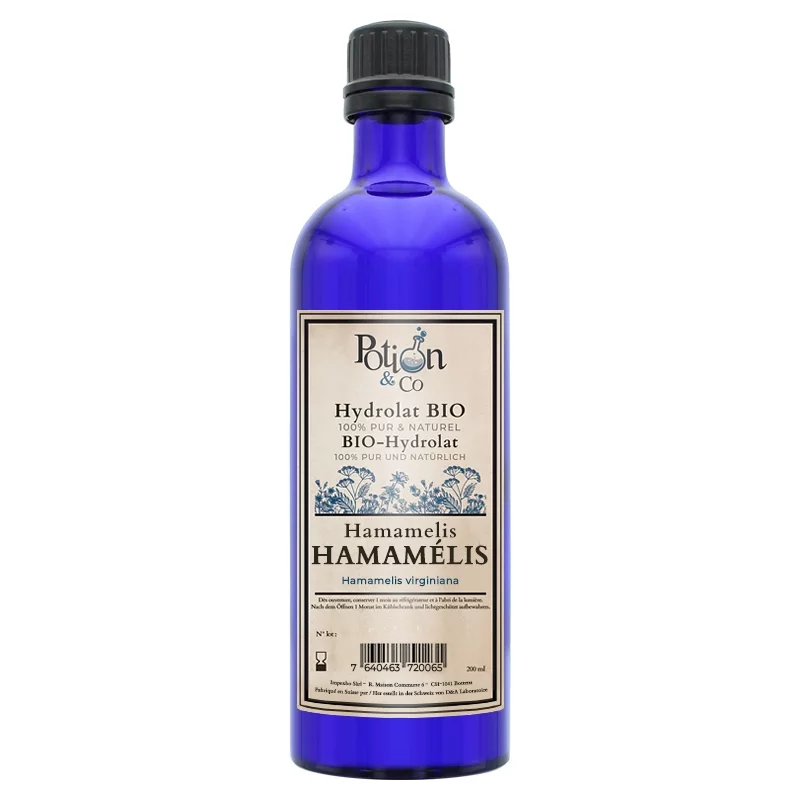 Hydrolat d'hamamélis BIO - 200ml - Potion & Co