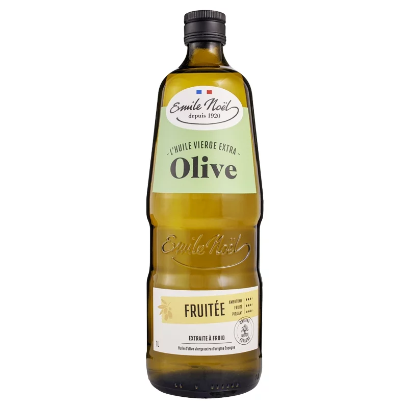 Huile d'olive fruitée vierge extra BIO - 1l - Emile Noël