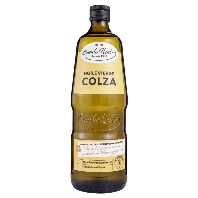 Huile de colza vierge BIO - 1l - Emile Noël