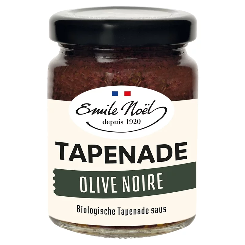 Tapenade noire BIO - 90g - Emile Noël