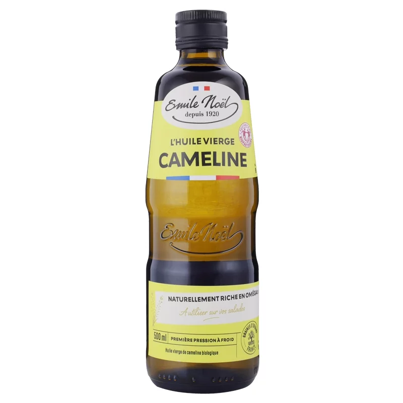 Huile de cameline vierge BIO - 500ml - Emile Noël