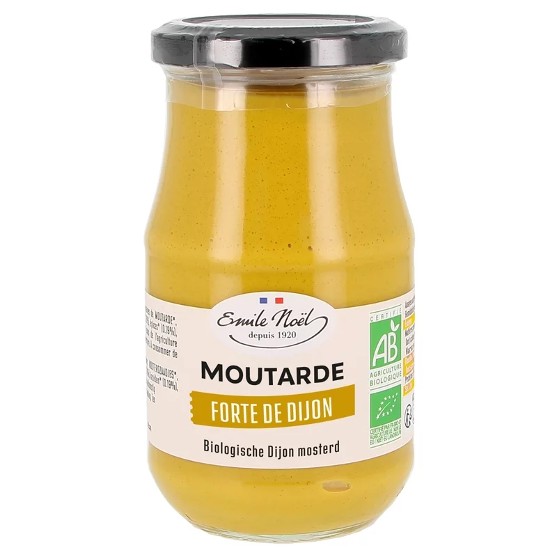 Moutarde forte de Dijon BIO - 200g - Emile Noël