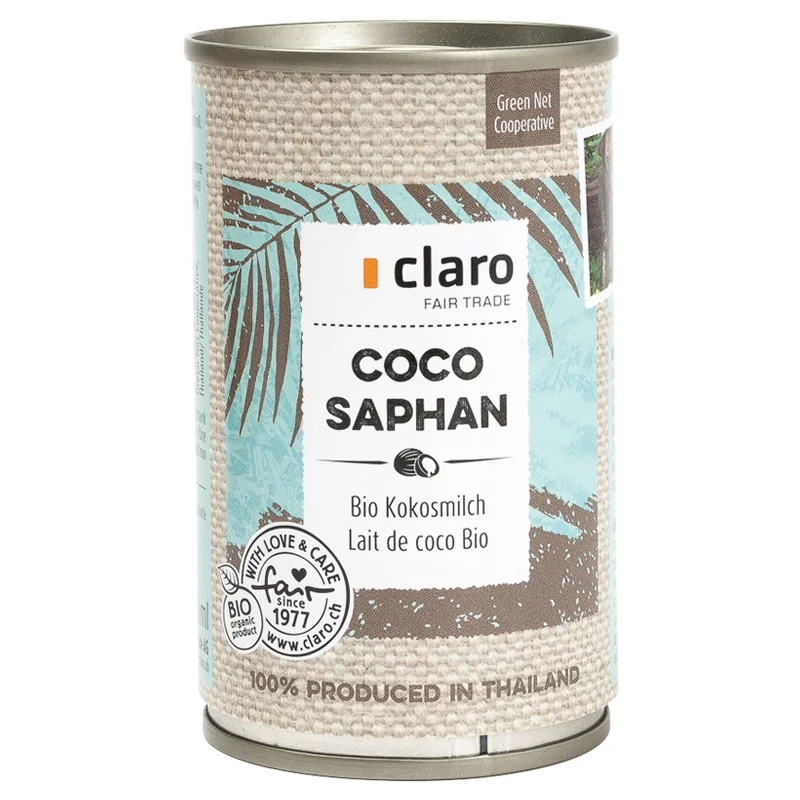 BIO-Kokosnussmilch Coco Saphan - 160ml - Claro BIO-Kokosnussmilch Coco Saphan - 160ml - Claro