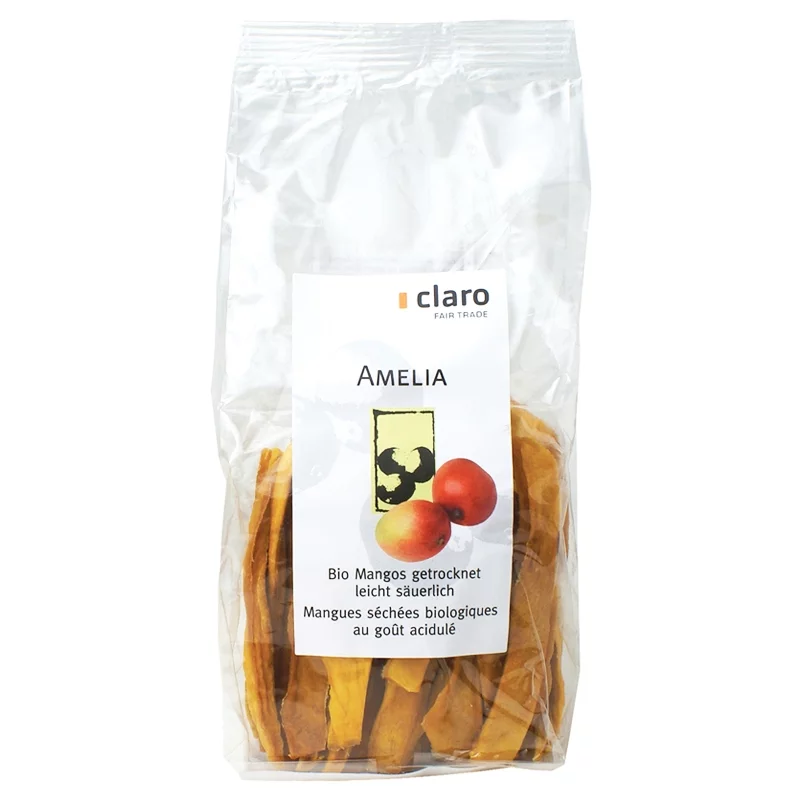 BIO-Mangos getrocknet leicht säuerlich Amelia - 150g - Claro