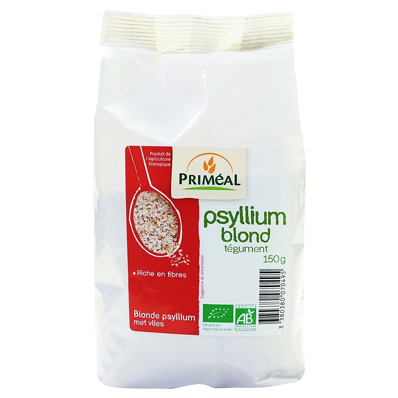 Psyllium blond téguments BIO - 150g - Priméal