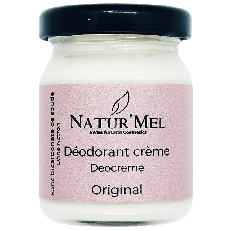 Déodorant crème sans bicarbonate L'Original palmarosa - 50ml - Natur'Mel