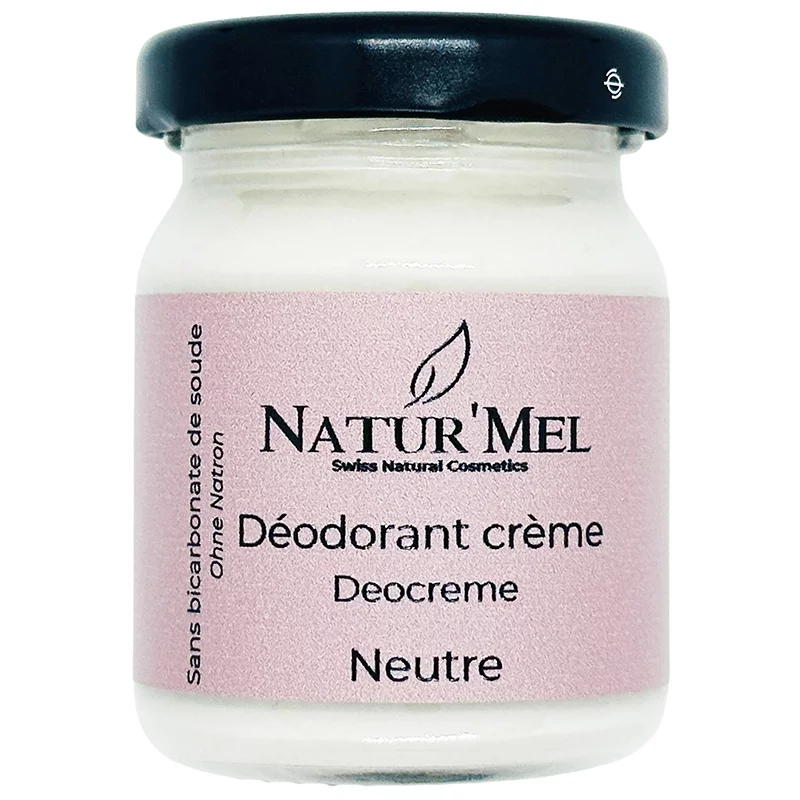 Déodorant crème sans bicarbonate Le Neutre - 50ml - Natur'Mel