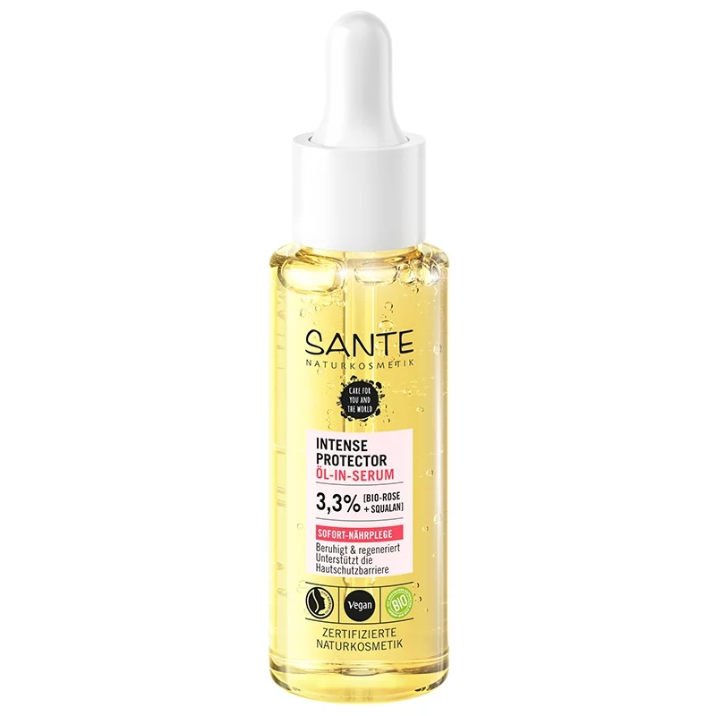 Intense Protector BIO-Öl-in-Serum Rose & Squalan - 30ml - Sante