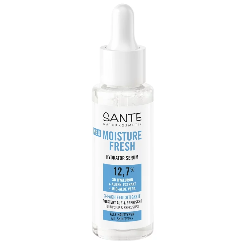 Sérum hydratant Moisture Fresh BIO acide hyaluronique & algue - 30ml - Sante
