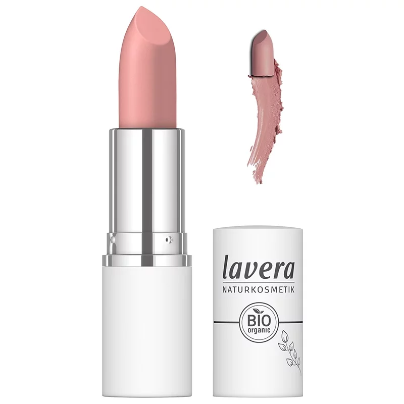 Rouge à lèvres confort mat BIO N°06 Primrose - 4,5g - Lavera