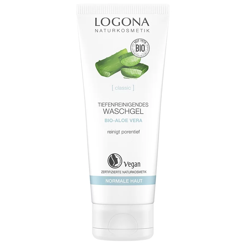 Tiefenreinigendes BIO-Waschgel Aloe Vera - 100ml - Logona