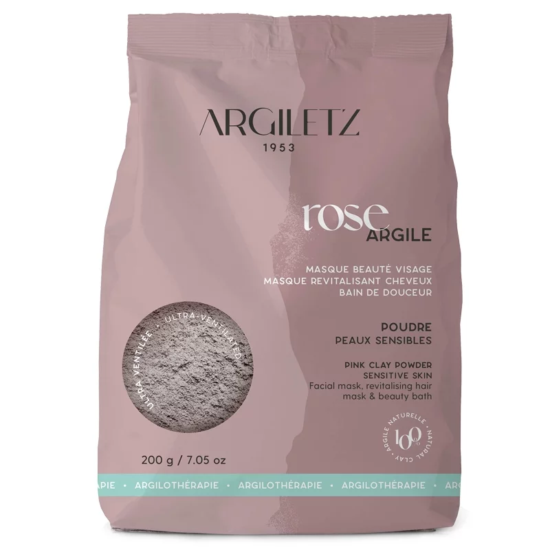 Argile rose ultra‑ventilée - 200g - Argiletz